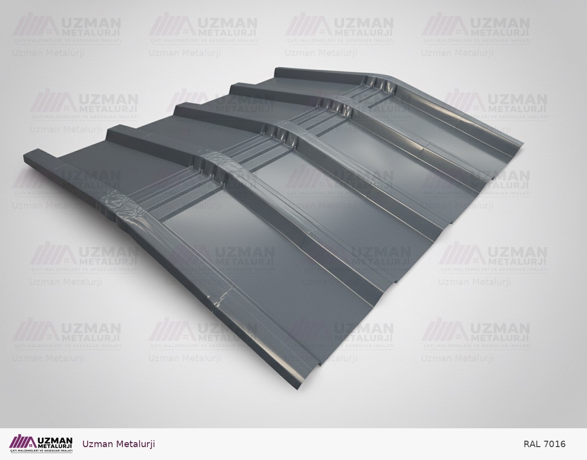 Anadolu–Adakaya Uyumlu Panel Mahya — 5 Hadveli (100 cm) — RAL 7016