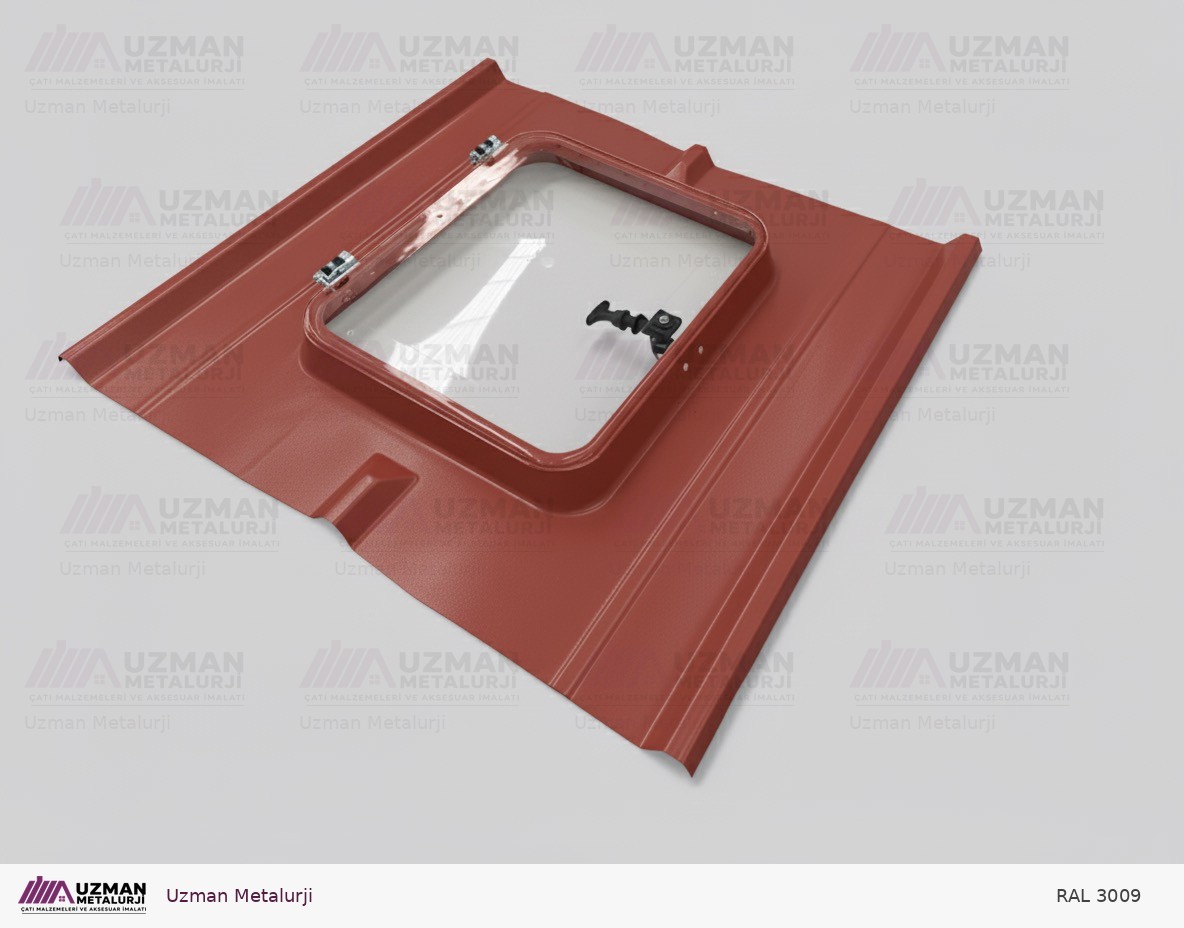 Panel Uyumlu Çatı Çıkış Kapağı — RAL 3009