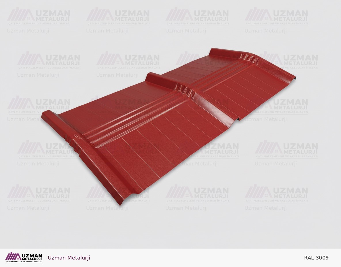 Sandviç Panel Mahyası — 3 Hadveli (50 cm) — RAL 3009